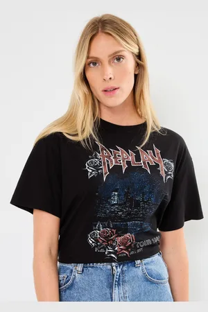 Replay T-shirt Rock - Abbigliamento - Taglia XS