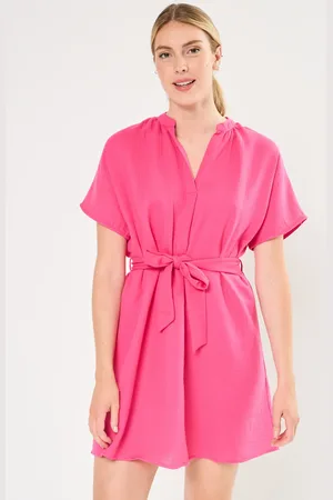 VILA Nia S/S V-Neck Short Dress - Abbigliamento - Taglia 34
