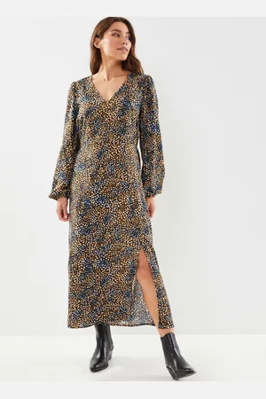 B YOUNG BYJOSA VNECK MIDI DRESS - - Abbigliamento - Taglia 34