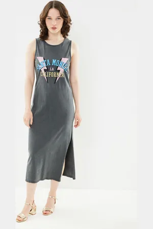 Pieces® PCGUNNAR SL MIDI TANK DRESS KAC FC - Abbigliamento - Taglia XS
