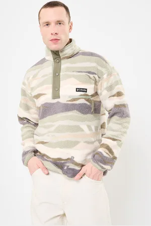 Columbia Helvetia II Printed Half Snap Fleece - Abbigliamento - Taglia L