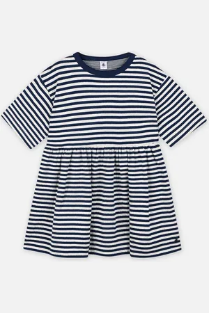 Petit Bateau Robe ML Fille Cycy - Abbigliamento - Taglia 5A