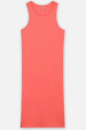 ONLY Kogbelfast Life S/L Midi Dress Noos Jrs 15324397 - Abbigliamento - Taglia 13 - 14A