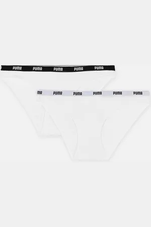 PUMA Puma Women Bikini 2P Pack White / White - Abbigliamento - Taglia XS
