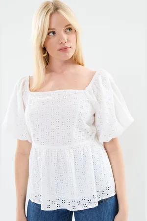 SELECTED Slfanelli 3/4 On Off Shoulder Top B - Abbigliamento - Taglia 34