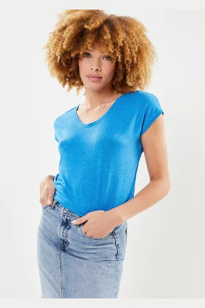 Pieces® Pcbillo Tee Lurex Stripes Noos - Abbigliamento - Taglia XS