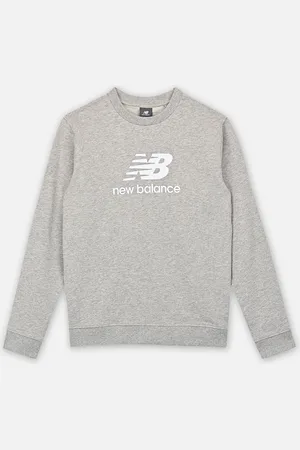 New Balance New Balance French Terry Stacked Logo Crew - Abbigliamento - Taglia 12 - 13A