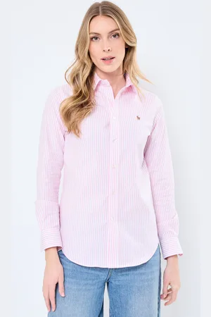 Ralph Lauren Ls Brkn St-Long Sleeve-Button Front Shirt - Abbigliamento - Taglia 38
