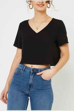 Noisy May Nmclara S/S V-Neck Top S* - Abbigliamento - Taglia XS