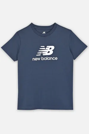 New Balance New Balance Jersey Stacked Logo Tee - Abbigliamento - Taglia 12 - 13A