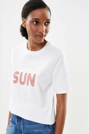 Pieces® PCRAI SS FOLD UP TEE FC KAC - Abbigliamento - Taglia XS