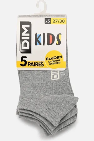 Dim Eco Mi-Socquettes X5 Enfant - Calze e collant - Taglia 27 - 30