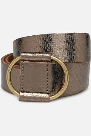 Pieces® PILJA LEATHER JEANS BELT 3,2cm - Cinture - Taglia 80