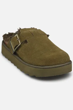 Colors of California Cow suede platform sabot - Zoccoli - Taglia 36