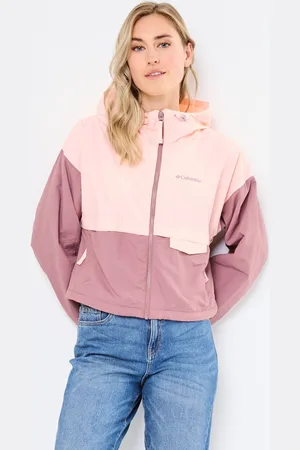 Columbia Spire Valley Cropped Windbreaker - Abbigliamento - Taglia L