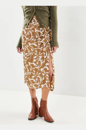 VILA Viboa Hia Hw Midi Skirt - Abbigliamento - Taglia 34