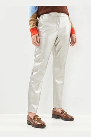 VILA Vipen Rw Coated Pu Pant - Abbigliamento - Taglia 40