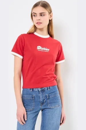 Dickies LEWISTOWN RINGER SS TEE W - Abbigliamento - Taglia XS