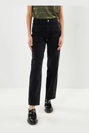 SELECTED Slfkate-Marley Hw Black Str Pocket Jeans - Abbigliamento - Taglia 28 X 32