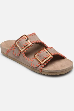 Colors of California Sandales en suede avec coutures HC.BIO301 - Zoccoli - Taglia 36