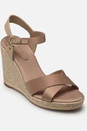 Tommy Hilfiger SATIN HIGH WEDGE ESP - Scarpe di corda - Taglia 36