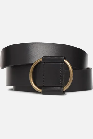 Pieces® PILJA LEATHER JEANS BELT 3,2cm - Cinture - Taglia 85