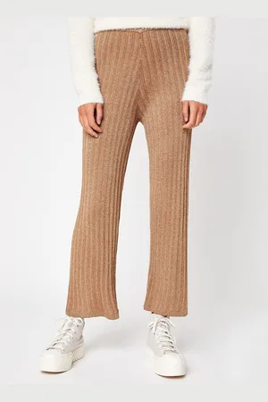 VILA VIJADA 7/8 HW GLITTER KNIT PANTS - Abbigliamento - Taglia L