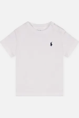 Ralph Lauren T-shirt col rond jersey de coton baby - Abbigliamento - Taglia 6M