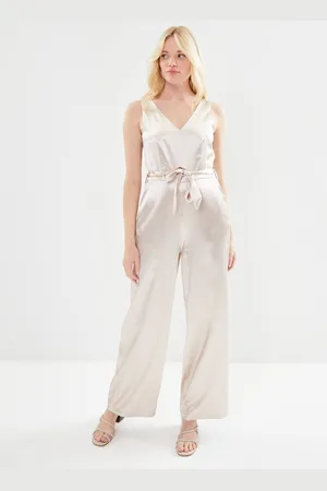 VERO MODA Vmgermione S/L Jumpsuit Wvn Btq - Abbigliamento - Taglia XS