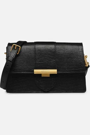 Lancaster Sac trotteur A rabat avec fermoir S Lézard Ily - Borse - Taglia T.U