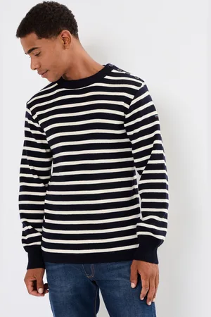 Armor.lux Pull marin rayé "Fouesnant" - Abbigliamento - Taglia L
