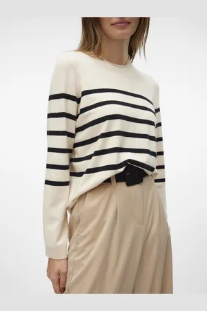VERO MODA VMSABA PLAIN LS O-NECK PULLOVER GA NOOS - Abbigliamento - Taglia XS