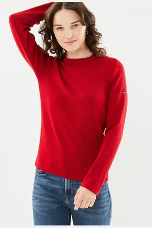 Armor.lux Pull marin "Paimpol" Femme - Abbigliamento - Taglia XL
