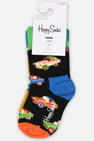 Happy Socks 2-Pack Kids Car Sock - Calze e collant - Taglia 13 - 21