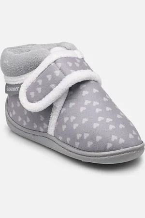 Isotoner Bottillons velcro fille – suédine - Pantofole - Taglia 20