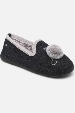 Isotoner Slipper Ergonomique EveryWear feutrine – chat fantaisie - Pantofole - Taglia 36