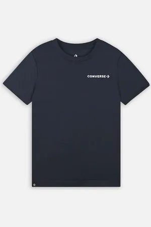 Converse Chest Hit Strip Wdmk Ss Tee - Abbigliamento - Taglia 10 - 12A