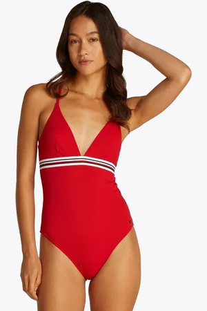 Tommy Hilfiger Triangle One Piece R UW0UW05847 - Abbigliamento - Taglia L