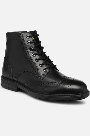 JACK & JONES JFWHYDE BROGUE LEATHER BOOT - Stivaletti e tronchetti - Taglia 44