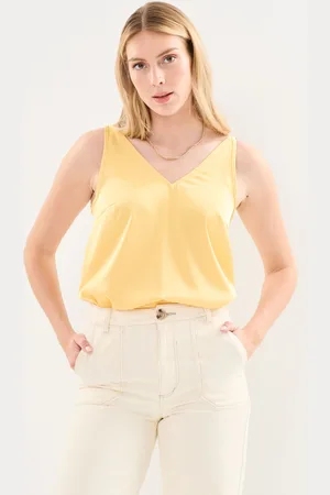 VILA Viravenna V-Neck Strap Top/Dc - Abbigliamento - Taglia 34