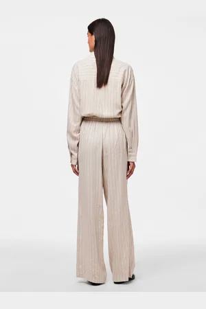 Pieces® PCPIA HW WIDE PANTS WVN NOOS - Abbigliamento - Taglia L