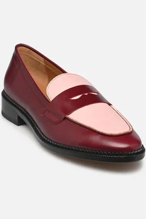 Rivecour Mocassins n°82 - Cuir - Prune - Mocassini - Taglia 36