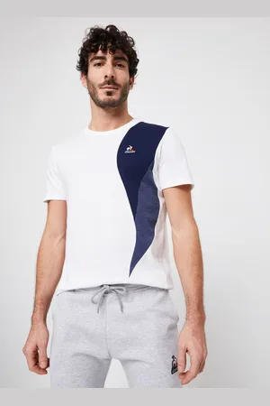 Le Coq Sportif SAISON 1 Tee SS N°1 M new optical white - Abbigliamento - Taglia XXL
