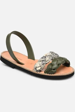 MINORQUINES Avarca Cabrera Army/Reptile Sable - Sandali e scarpe aperte - Taglia 36