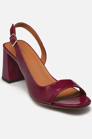 Rivecour Sandales n°674 - Cuir vernis - Prune - Sandali e scarpe aperte - Taglia 36