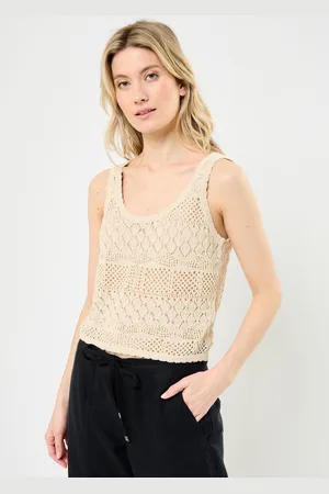 VERO MODA VMAMALFI SHINE SL U-NECK SHORT PULL. FR - Abbigliamento - Taglia L