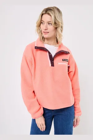 Columbia Helvetia II Cropped Half Snap Fleece - Abbigliamento - Taglia L