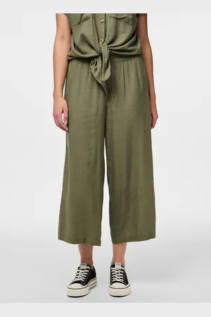 Pieces® PCPIA HW WIDE CULOTTE WVN NOOS - Abbigliamento - Taglia L