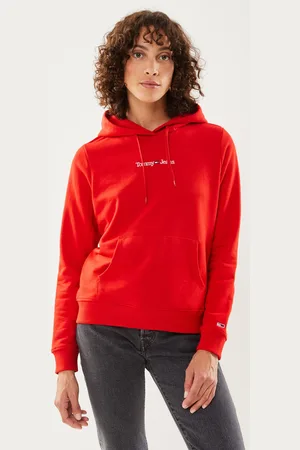 Tommy Hilfiger Tjw Reg Serif Linear Hood - Abbigliamento - Taglia XL
