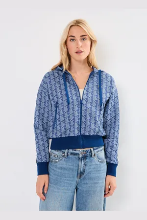 Lacoste Veste de survêtement zippée en jacquard monogramme - Abbigliamento - Taglia 34
